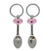 Australia enamel koala souvenir keychain beer keyring bottle opener
