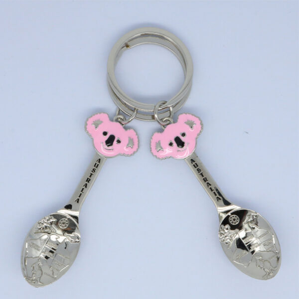 Australia enamel koala souvenir keychain beer keyring bottle opener-4