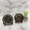 Custom 3D Plate Antique Pewter Dubai Building Tourist Souvenir Metal Souvenir Plate-2