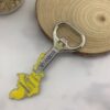 Custom 3d Beer Bottle Opener Myanmar Country Tourist Souvenir Enamel Metal Bottle Opener Fridge Magnet-3