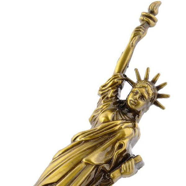 Custom Countries Tourist Souvenir Antique 3D Statue of Liberty Souvenir Miniature Building Model Metal-3