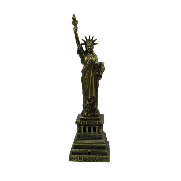 Custom Countries Tourist Souvenir Antique 3D Statue of Liberty Souvenir Miniature Building Model Metal-5