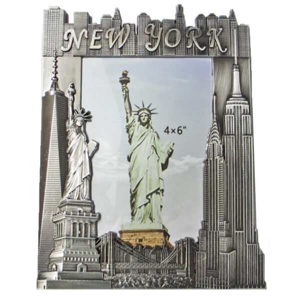 Custom Ireland Dublin Tourist Souvenir Picture Frame Rectangle Metal Photo Frame-4