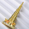 Custom Metal Dubai Burj Khalifa Fridge Magnets City Tourist Souvenirs Refrigerator Magnet-5