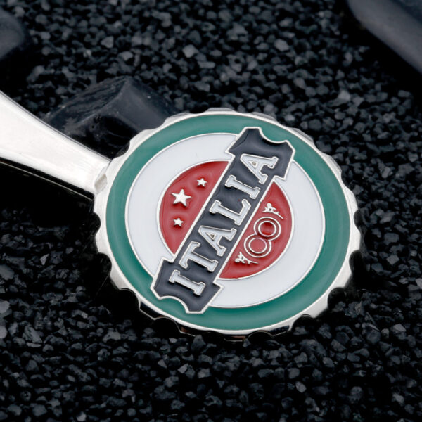 Custom Zinc Alloy Italy World Tourist Souvenir Fridge Magnet Beer Bottle Opener Sustainable-2
