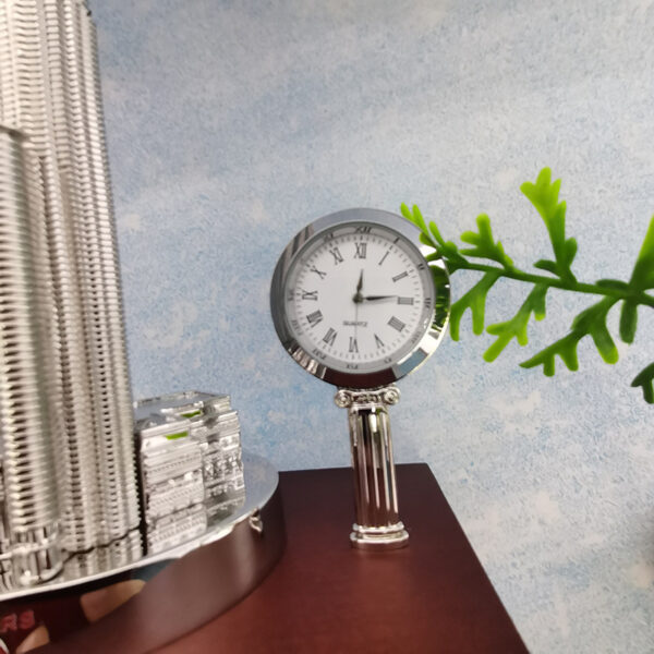 Custom Zinc Alloy Materials 3d Miniature Buildings, Metal Miniature Building Scale Model,Wooden Base Miniature Building models-3