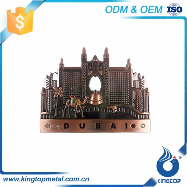 Customized Tourist Souvenir Dubai Fridge Magnet-1