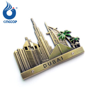 Customized Tourist Souvenir Dubai Fridge Magnet