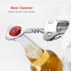 Electric Wine Corkscrew Openers Hot Sell Zinc Alloy Best Sellers Silver Red Wine Newest Custom Packing Acceptable Die-casting-5
