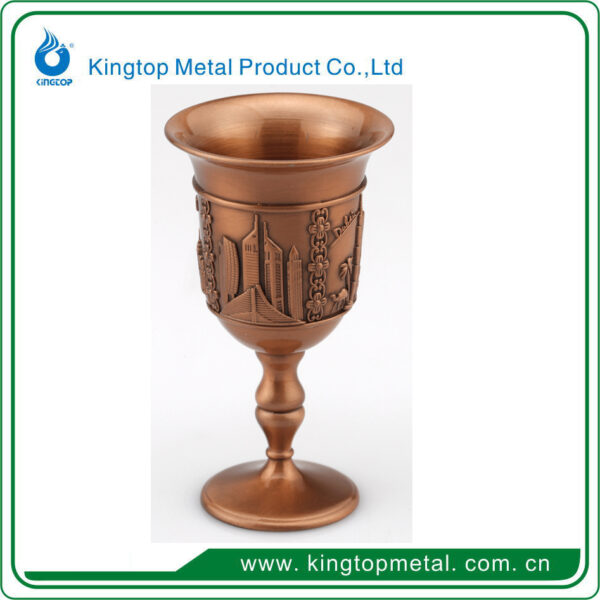 Italy famous Leaning Tower of Pisa 3D custom made metal crafts wine cup Italian souvenirs-4