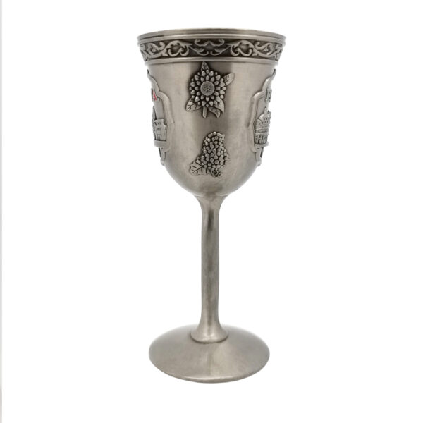 Italy famous Leaning Tower of Pisa 3D custom made metal crafts wine cup Italian souvenirs