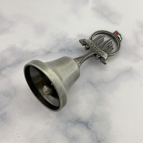 Manufactory Wholesale Custom Dubai Souvenir skyscrapers Handheld Dinner Bell Metal Table Call Dinner Bell-3Manufactory Wholesale Custom Dubai Souvenir skyscrapers Handheld Dinner Bell Metal Table Call Dinner Bell-3
