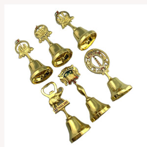 School, Church, Classroom, Reception Dinner, Restaurant, Bar, Pet Feeding Multi -Purpose Metal Korean Tourist Souvenir Hand Bell