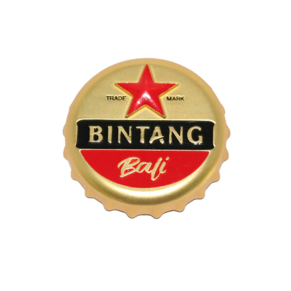 Wholesale Beer Bottle Opener Souvenir Bottle Opener Fridge Magnet Beer Promotional Items Custom Logo Metal Country Custom Shape-2