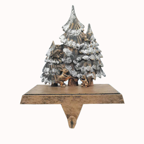wholesale custom high quality metal stocking holder christmas decoration Christmas stocking holder-5