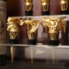 Zinc alloy animal wine stopper with silicone sealing rings