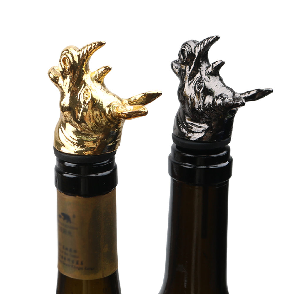 Custom Zinc Alloy Wine Pourers for Premium Wine Gifts