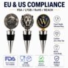 Custom Metal Wine Stoppers