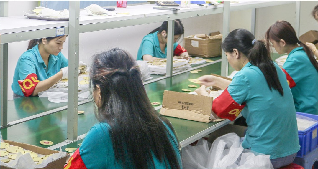 Quality control inspection for custom metal gifts