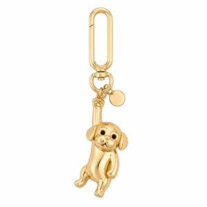 Custom 3D Hanging Dog Metal Bag Charm