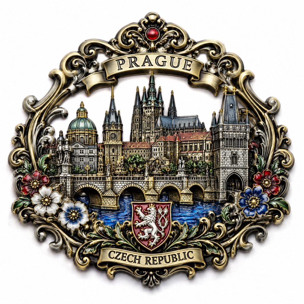 3D Metal Fridge Magnets​