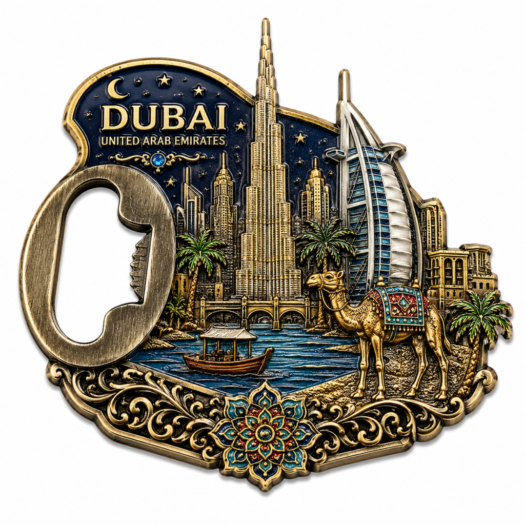 Custom bottle opener fridge magnets