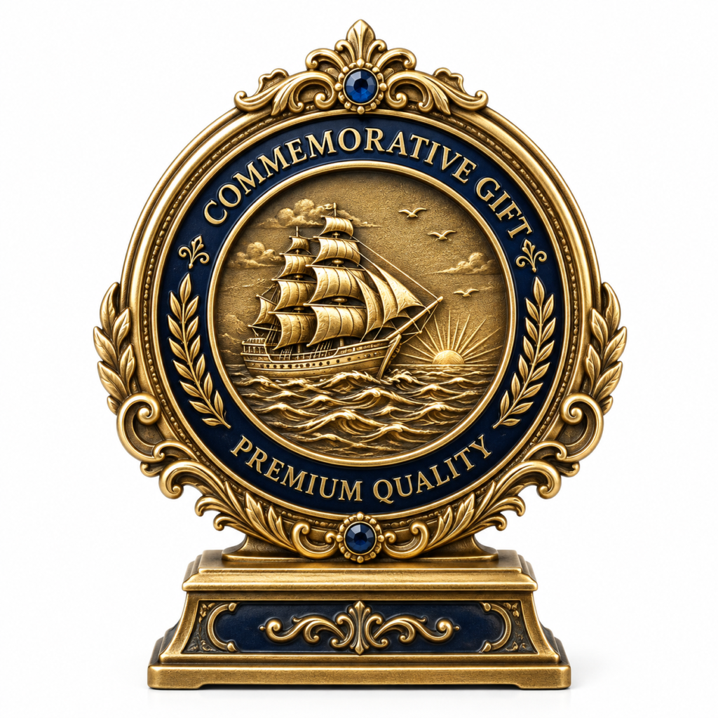 Custom commemorative metal gifts for events and anniversaries