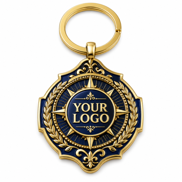 Custom metal keychains with logo for OEM and bulk orders