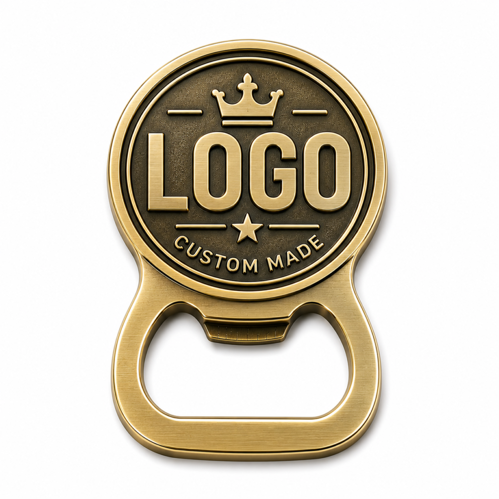 Custom logo bottle openers for brands and companies