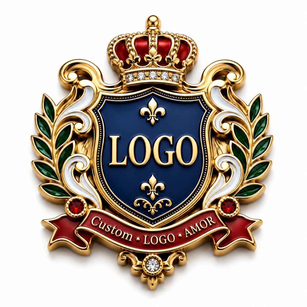 Custom logo metal fridge magnets