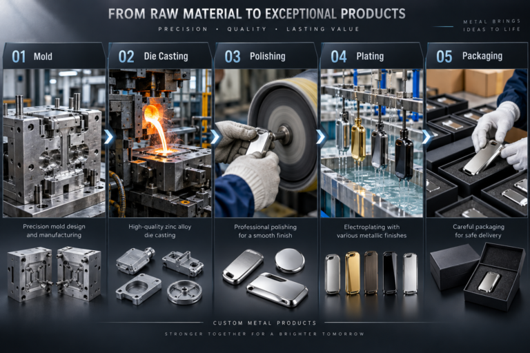 Custom metal keychain manufacturer production and plating process