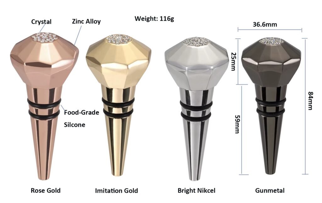Custom Crown Wine Stoppers