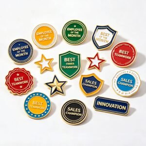 Custom Enamel Lapel Pins – Metal Logo Pin Badges