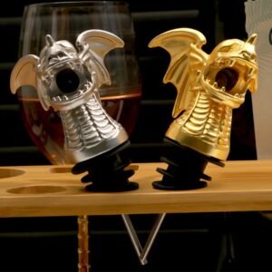 Custom Dragon Head Wine Stoppers
