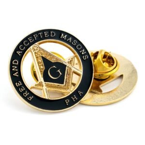 Custom PHA Masonic Lapel Pins
