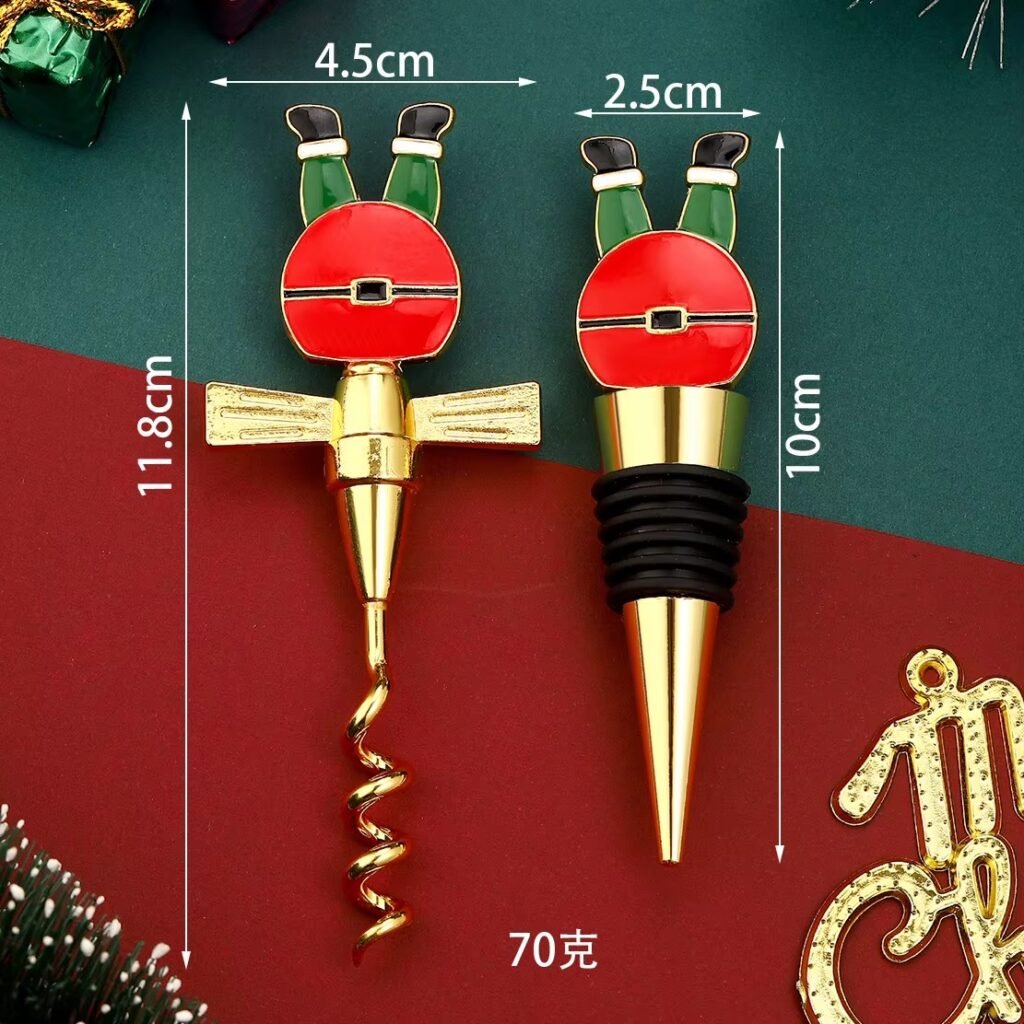 Custom Christmas Wine Stoppers