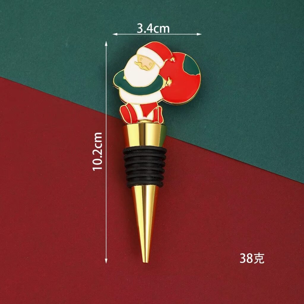 Custom Christmas Wine Stoppers
