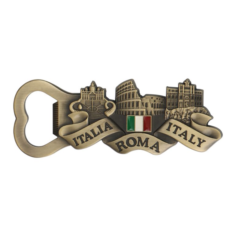 Custom souvenir bottle openers for tourism and gift shops